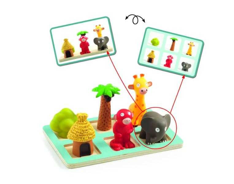 Jucarii Montessori Eduludo Djeco spatiu, 2-3 ani + [3]