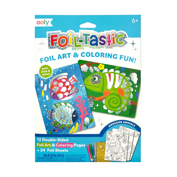 Kit Arta cu folie Foil-tastic - Awesome Animals [1]