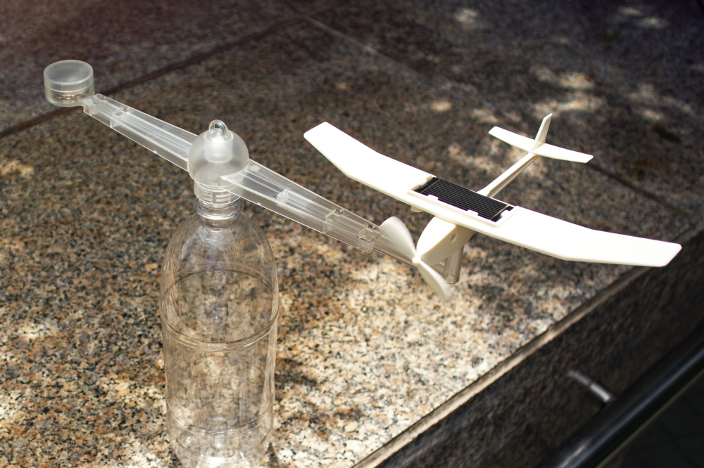 Kit constructie Avion Mobil, Stiinta Verde - Green Science [2]