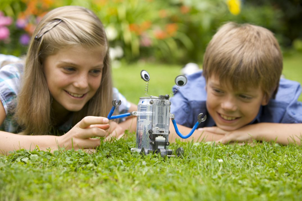 Kit constructie robot - Tin Can Robot, Kidz Robotix [2]