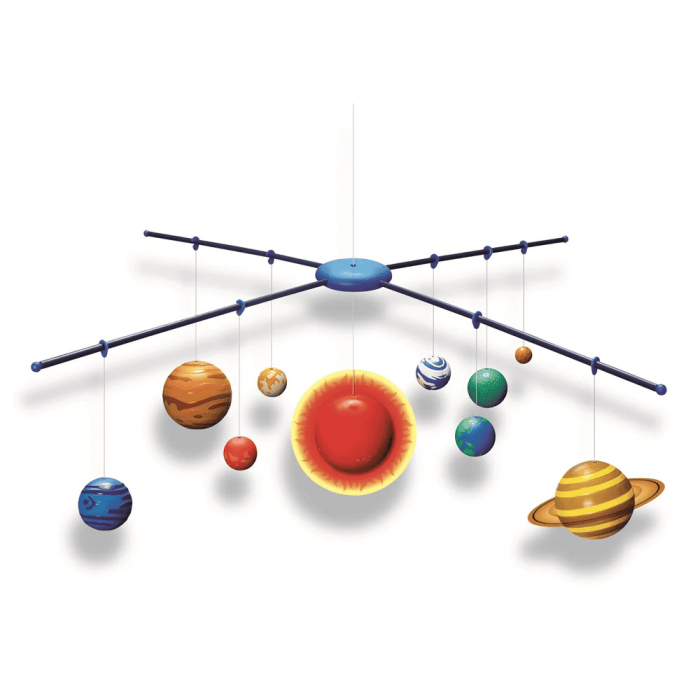 Kit Constructie Sistemul Solar 3D, straluceste in intuneric, 4M, +8 ani [3]