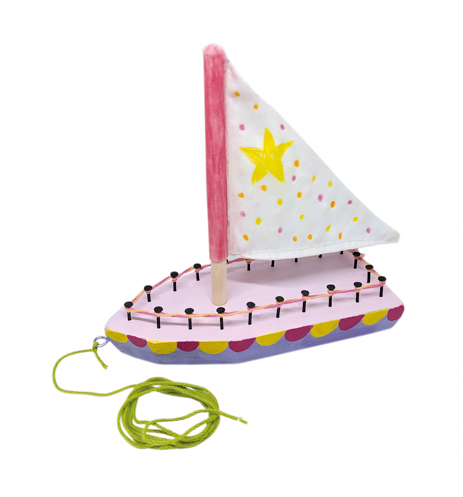 Kit de asamblat si decorat barcute, Pebaro, +5 ani [4]