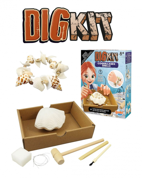 Kit de sapat - Scoici, BUKI France, 8-9 ani + [3]
