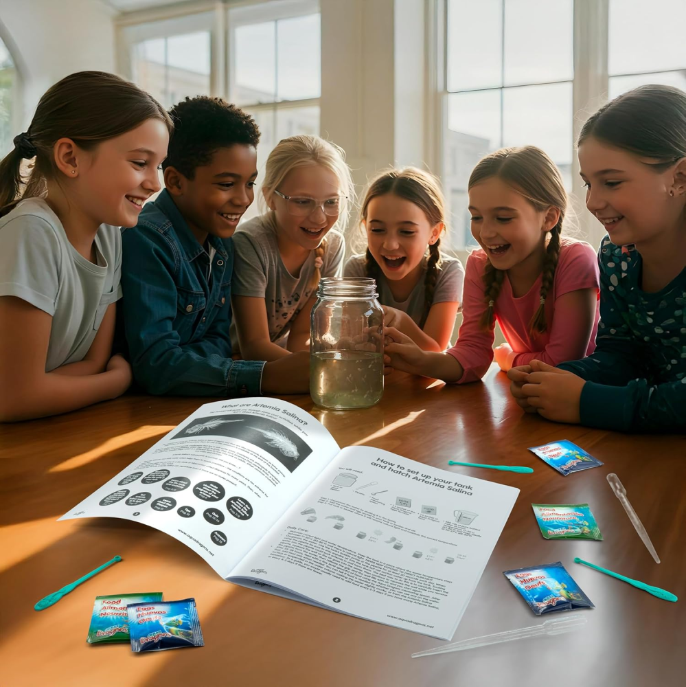 Kit educational pentru studierea ciclului de viata Artemia Salina [5]