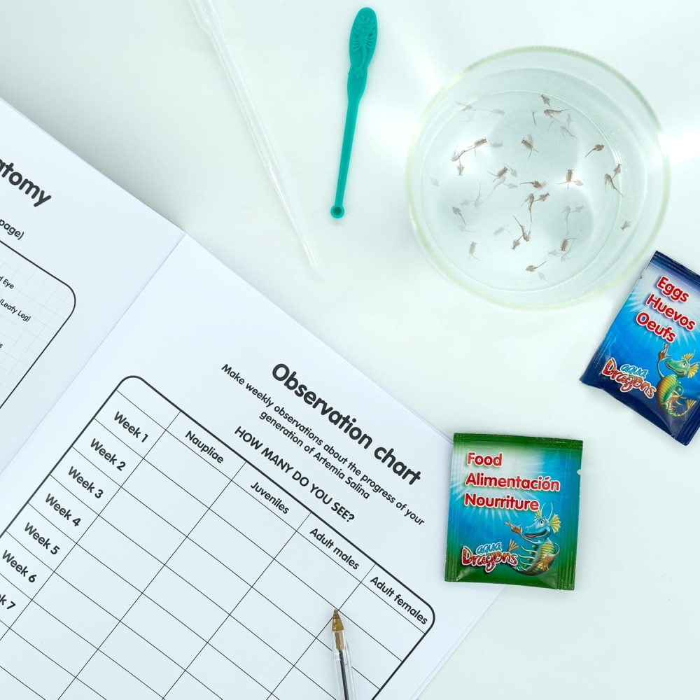 Kit educational pentru studierea ciclului de viata Artemia Salina [4]