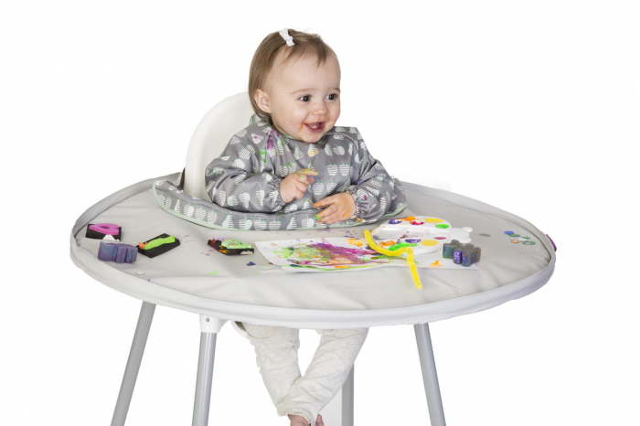 Kit hranire - Baveta si tava (Fructe Vesele), TIDY TOT, 0-1 ani + [3]