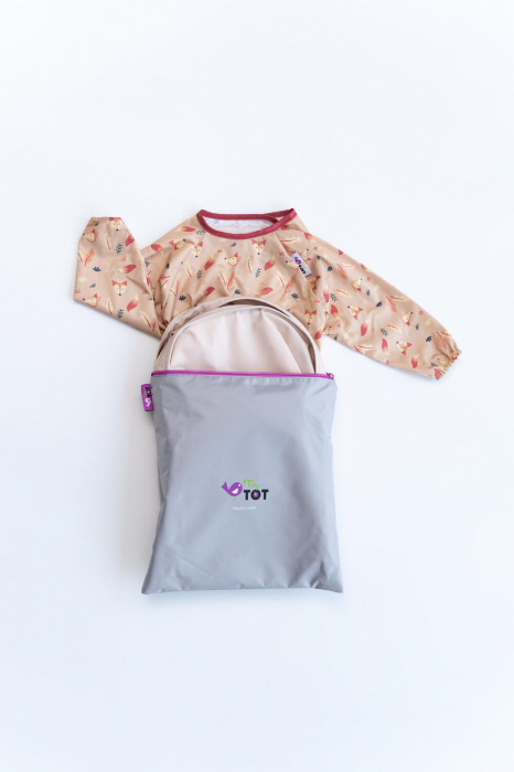Kit hranire - Baveta si tava (Vulpite), TIDY TOT, 6-24 luni [3]