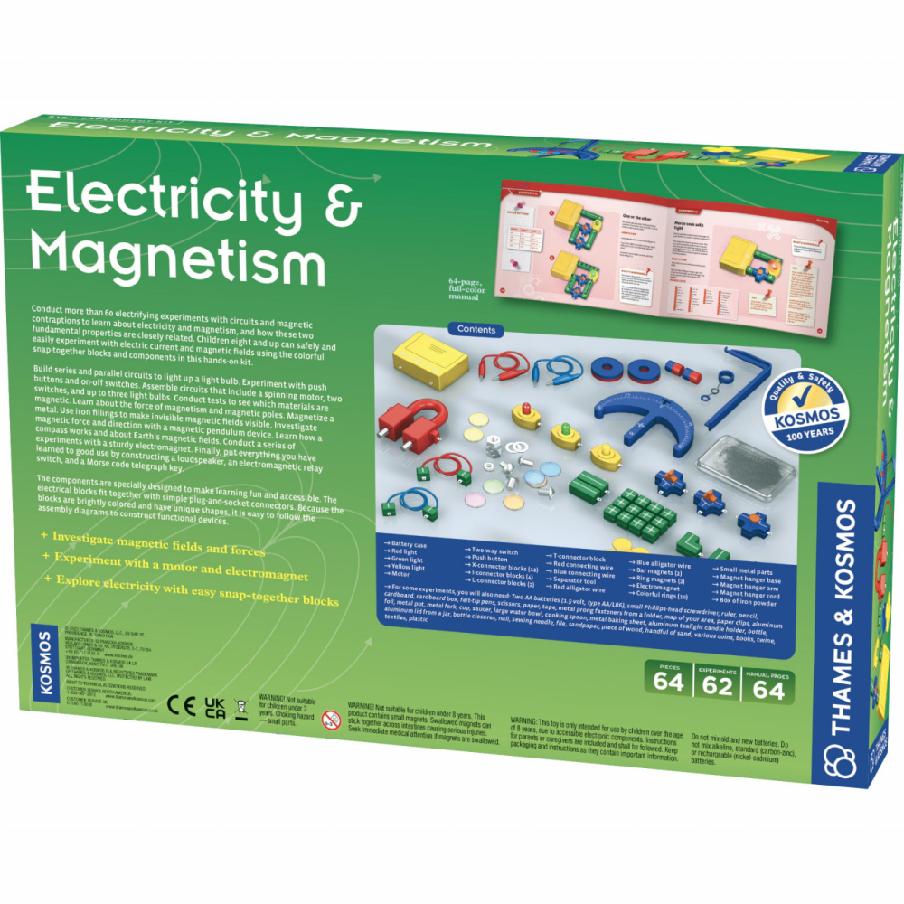 Kit STEM Electricitate si forta magnetica, Thames & Kosmos [2]