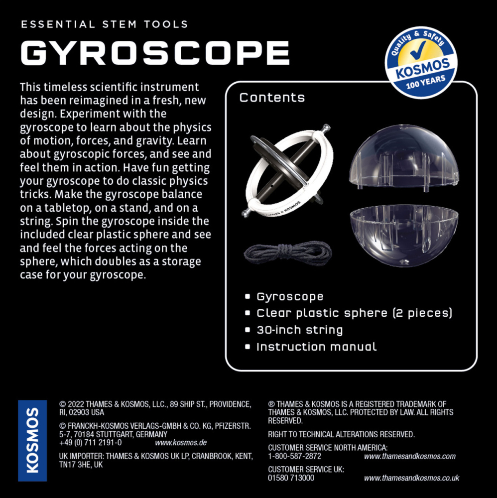 Kit STEM Giroscop Thames & Kosmos [4]