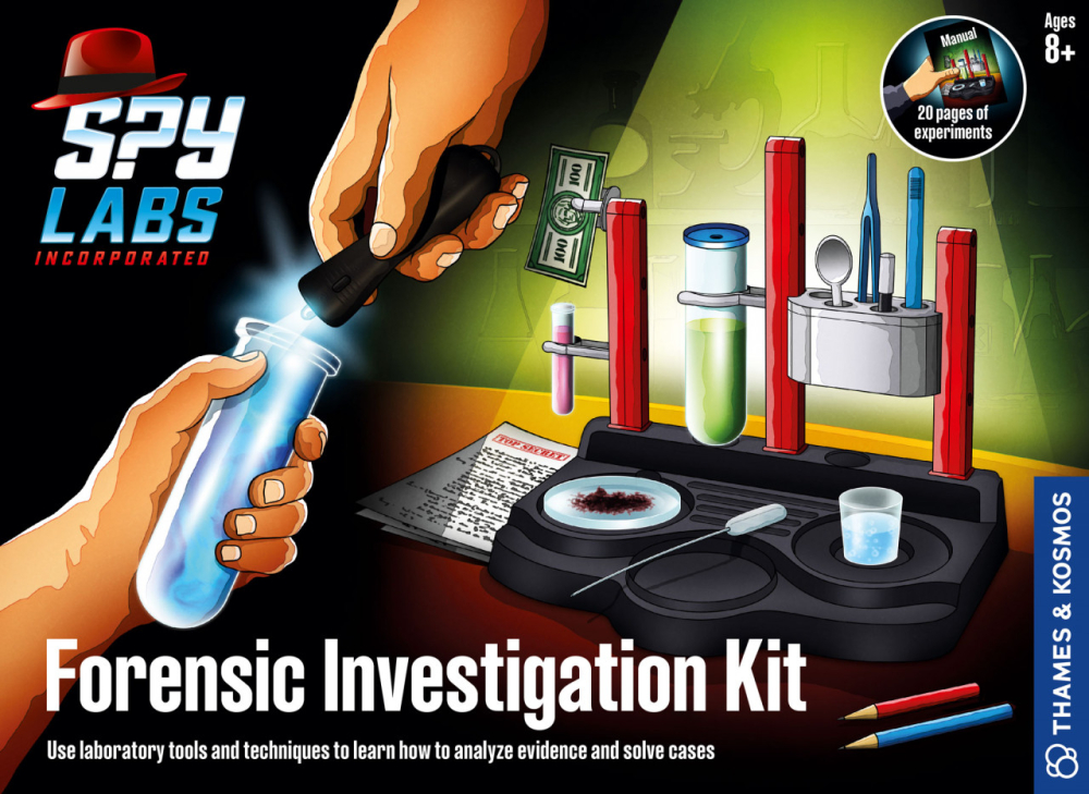 Kit STEM Laborator de spionaj: Kit de investigare, Thames & Kosmos [4]