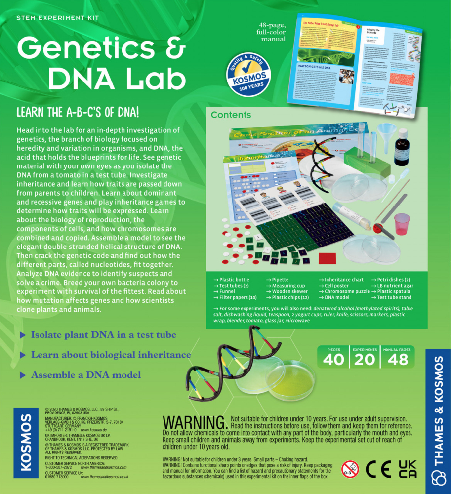 Kit STEM Laboratorul de genetica, Thames & Kosmos [2]