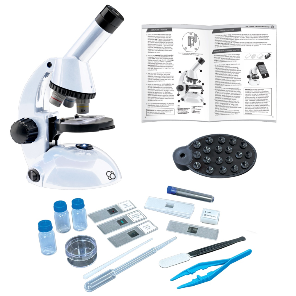 Kit STEM Microscop cu adaptor pentru telefon, Thames & Kosmos [2]