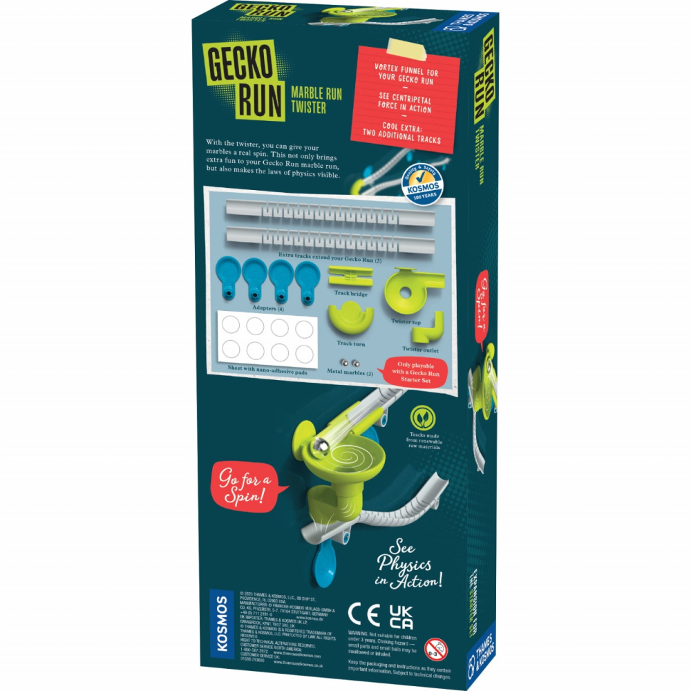 Kit STEM Palnie - extindere pentru cursa cu obstacole cu bila metalica, Thames & Kosmos [5]