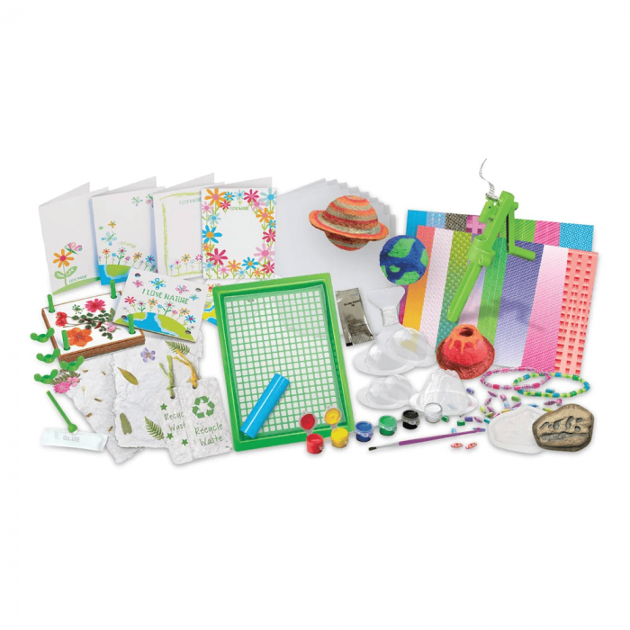 Kit stiintific - Arta cu Hartie Reciclata, STEAM Kids, 4M, +5 ani [3]