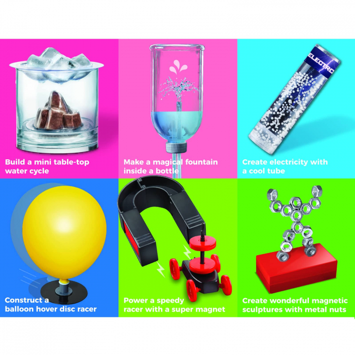 Kit stiintific - Descoperiri stiintifice Vol. 1 - 42 experimente, STEAM Kids, 4M, +8 ani [3]