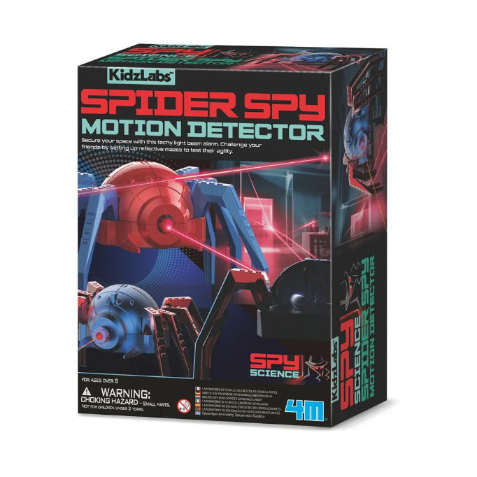 Kit stiintific detectiv, senzor de miscare paianjen KidzLabs [1]