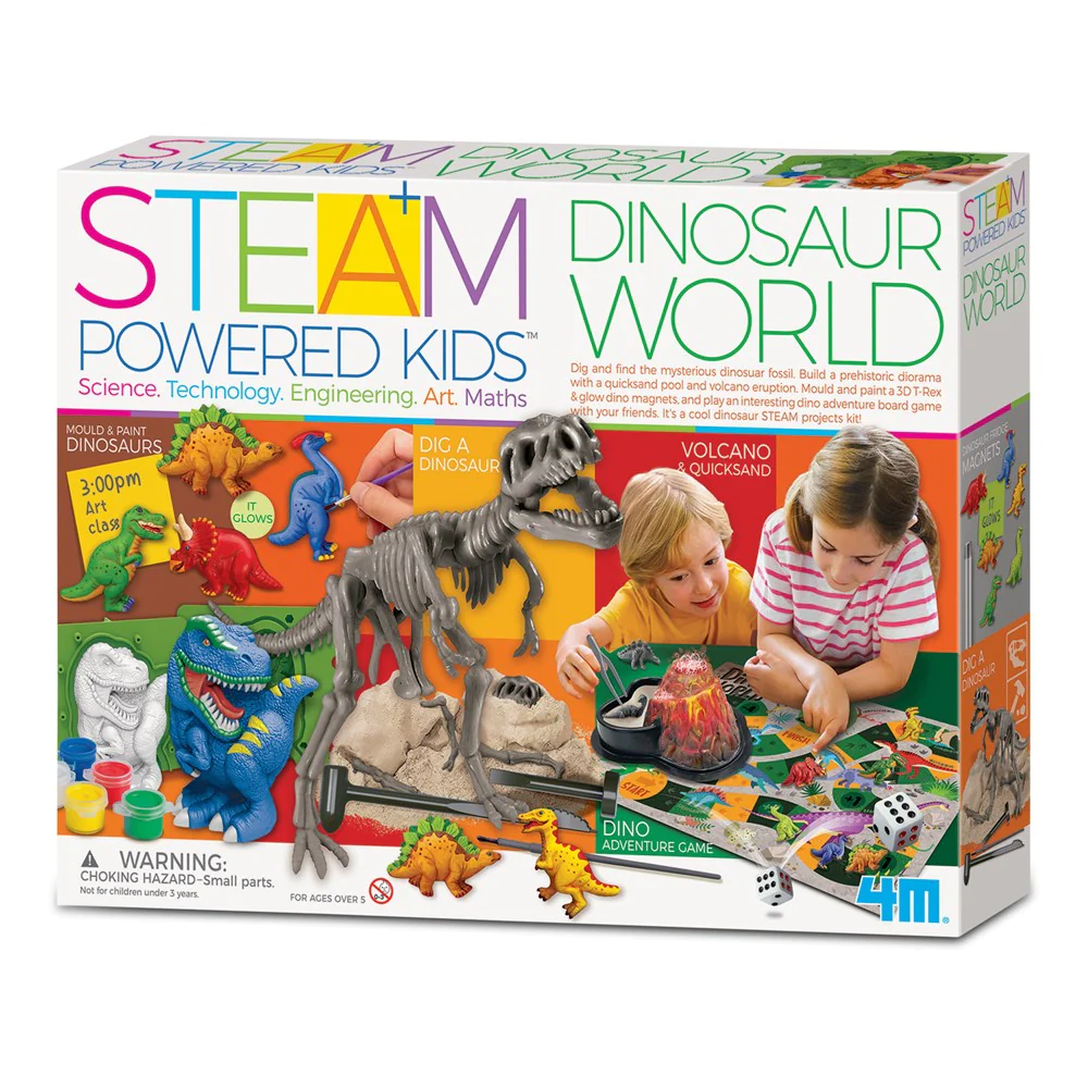 Kit stiintific - Lumea Dinozaurilor, STEAM Kids [1]
