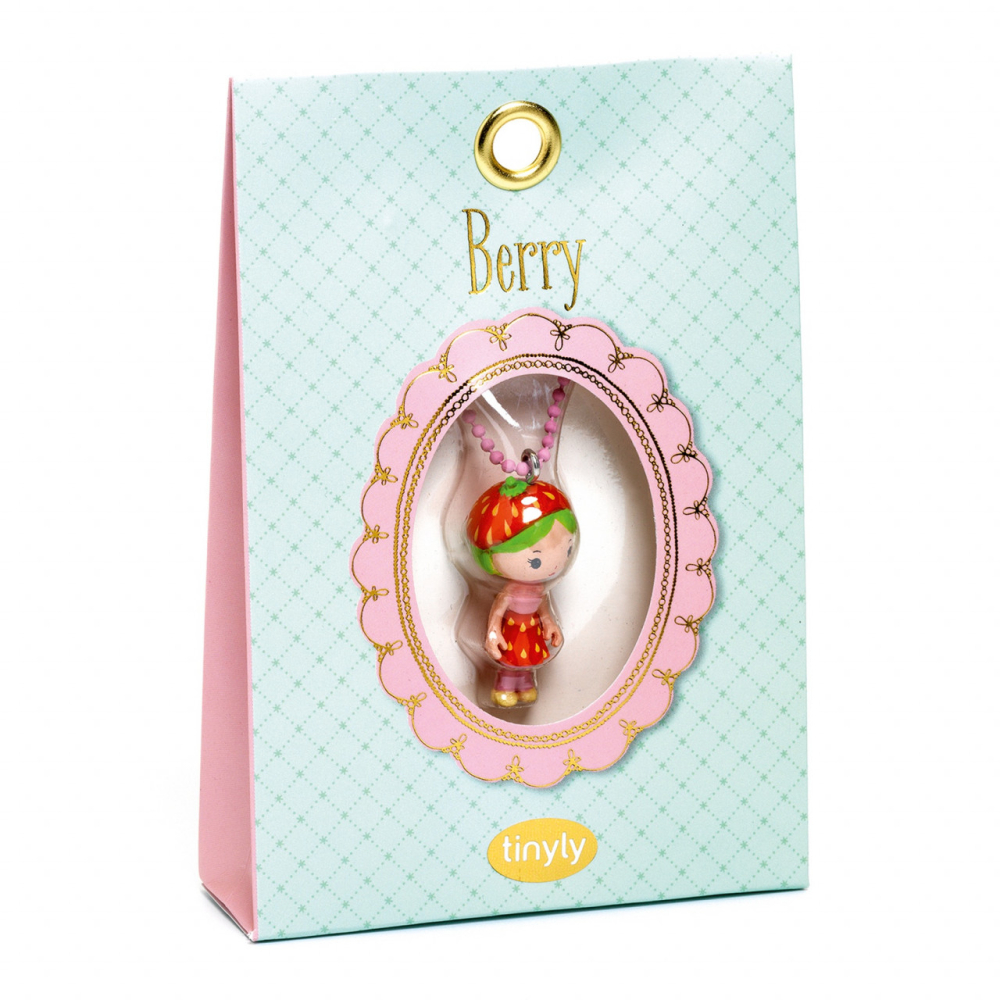 Lantisor cu pandantiv Djeco, Tinyly Berry, 4-5 ani + [3]
