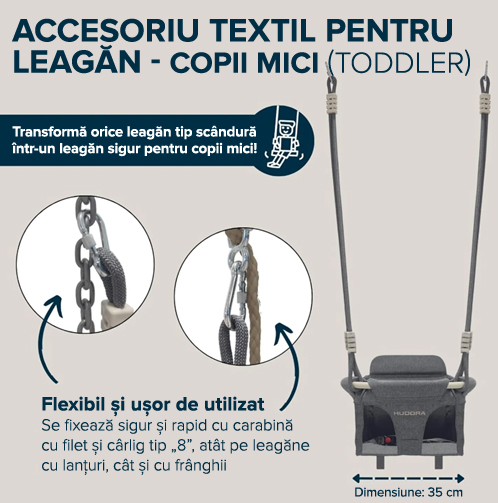 Leagan portabil textil bebelusi [4]
