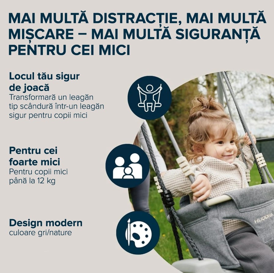 Leagan portabil textil bebelusi [7]
