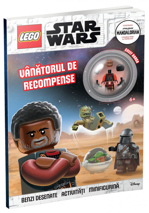 LEGO Star Wars , Vanatorul de recompense (carte Lego de activitati cu minifigurina)