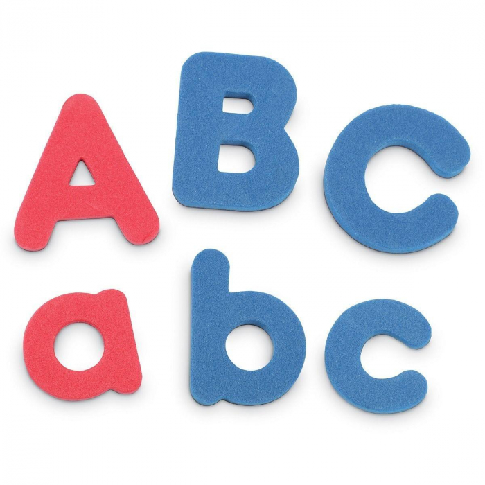 Litere magnetice mari si mici, Learning Resources, 2-3 ani + [4]