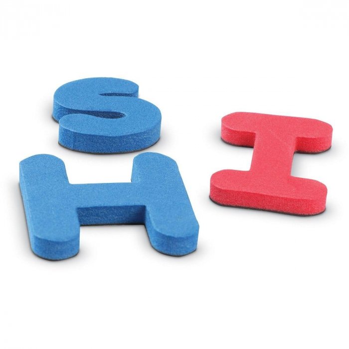 Litere magnetice mari si mici, Learning Resources, 2-3 ani + [3]