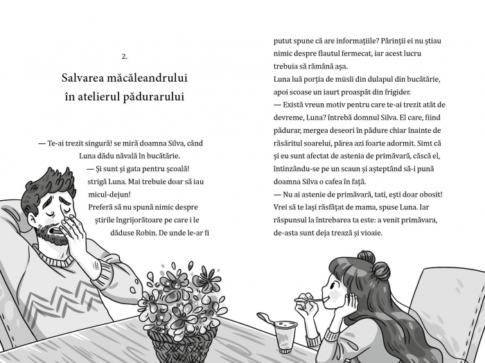 Luna si Padurea Magica - Vol. 4: Un macaleandru vrajit [4]
