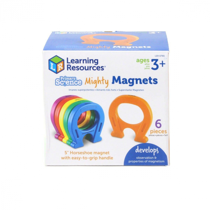 Magneti ''Potcoave'', Learning Resources, 4-5 ani + [5]