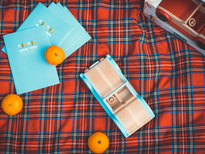 Masina decapotabila handmade, Marc toys, 2-3 ani + [3]