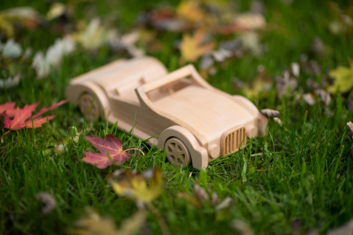 Masina decapotabila handmade, Marc toys, 2-3 ani + [4]