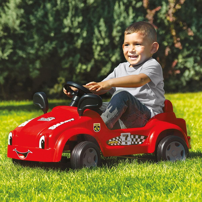 Masina Smart cu pedale rosie, DOLU, 2-3 ani + [2]