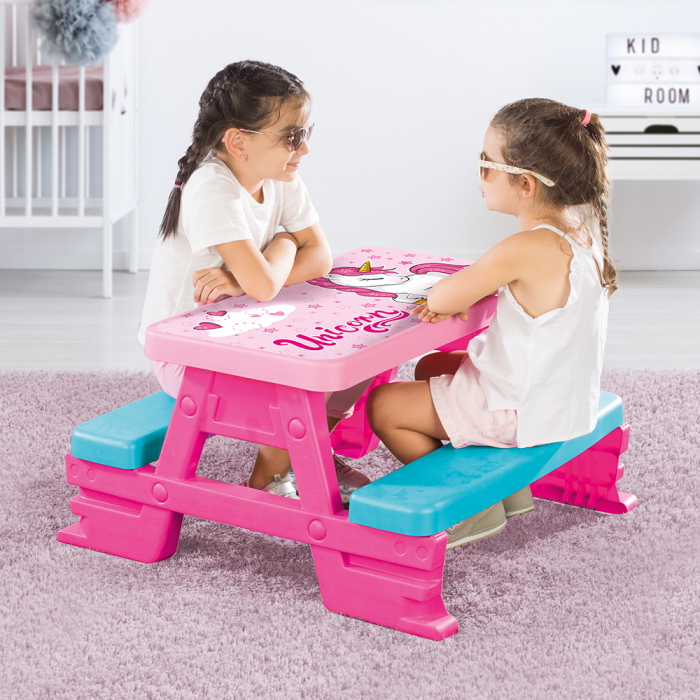 Masuta de picnic - Unicorn, DOLU, 2-3 ani + [3]