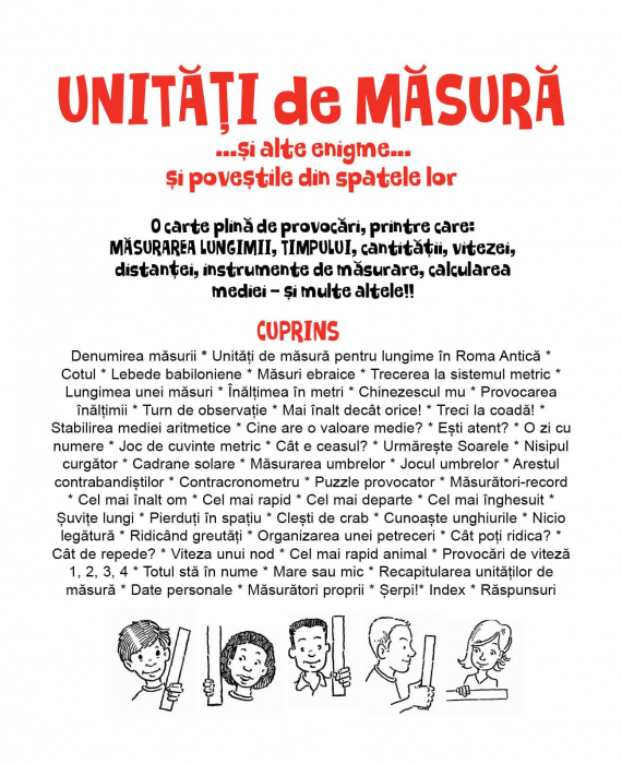 Matemagia - Unitati de masura si alte enigme si povestile din spatele lor, DPH, 6-7 ani + [3]