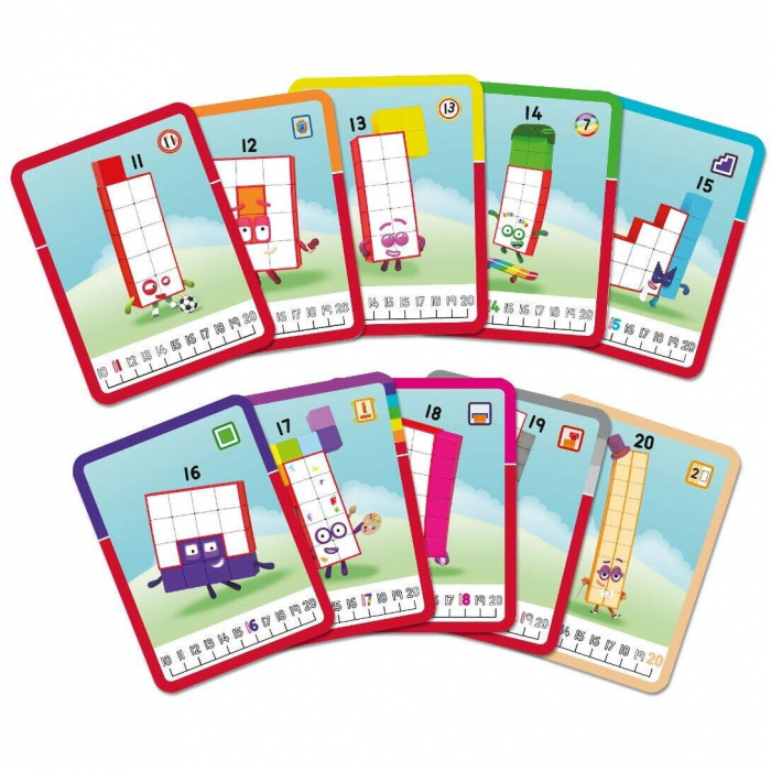 MathLink®Cubes Numberblocks in romana - Set de activitati de la 11 - 20, Learning Resources, 4-5 ani + [2]