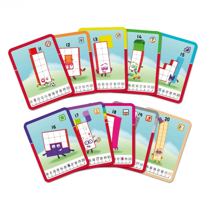 MathLink® -Numberblocks- Matematica distractiva (11-20), Learning Resources, 2-3 ani + [2]