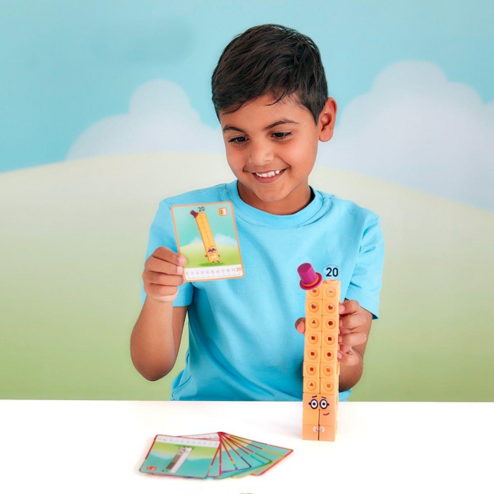 MathLink® -Numberblocks- Matematica distractiva (11-20), Learning Resources, 2-3 ani + [8]