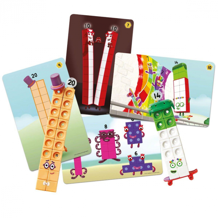 MathLink® -Numberblocks- Matematica distractiva (11-20), Learning Resources, 2-3 ani + [3]