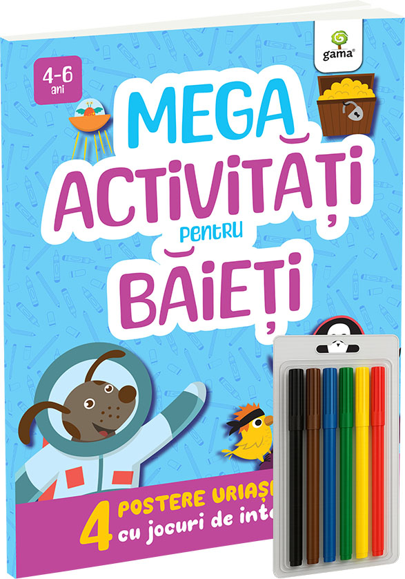 MEGA activitati pentru baieti