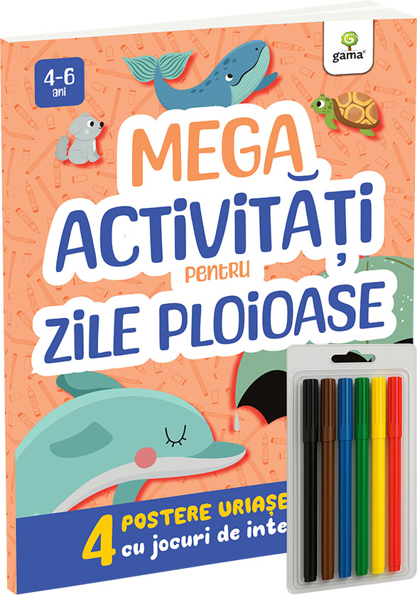 MEGA activitati pentru zile ploioase