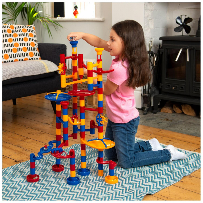 Mega Marble Run -100 piese, Galt, 4-5 ani + [2]
