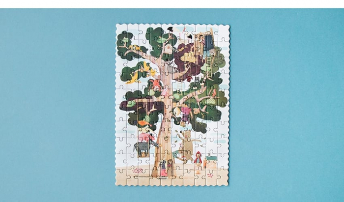 Micro-Puzzle Copacul anotimpurilor, Londji, 6-7 ani + [5]
