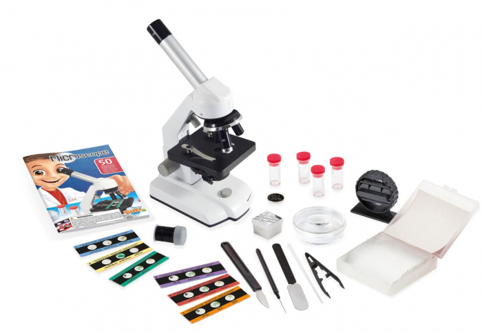 Microscop - 50 experimente, BUKI France, 8-9 ani + [4]