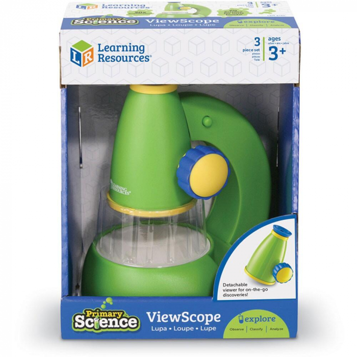 Microscop ViewScope, Learning Resources, 2-3 ani + [6]