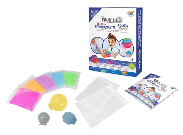 Mini - laboratorul de mingi saltarete, BUKI France, 8-9 ani + [9]