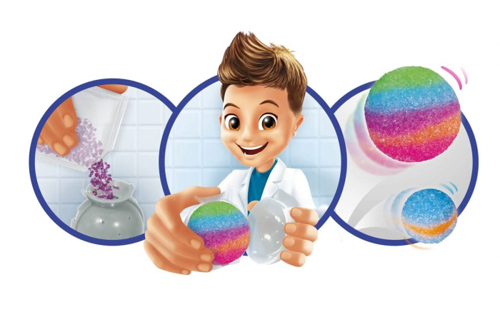 Mini - laboratorul de mingi saltarete, BUKI France, 8-9 ani + [12]
