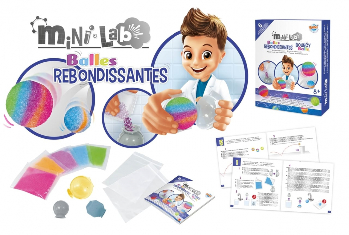 Mini - laboratorul de mingi saltarete, BUKI France, 8-9 ani + [4]