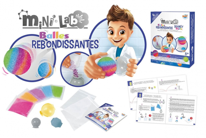 Mini - laboratorul de mingi saltarete, BUKI France, 8-9 ani + [7]