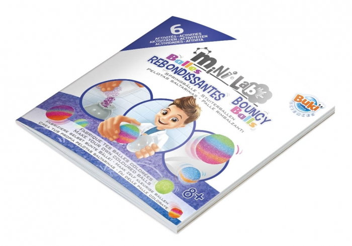Mini - laboratorul de mingi saltarete, BUKI France, 8-9 ani + [3]