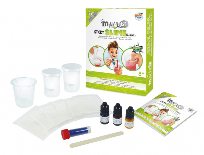 Mini - laboratorul de slime, BUKI France, 8-9 ani + [3]